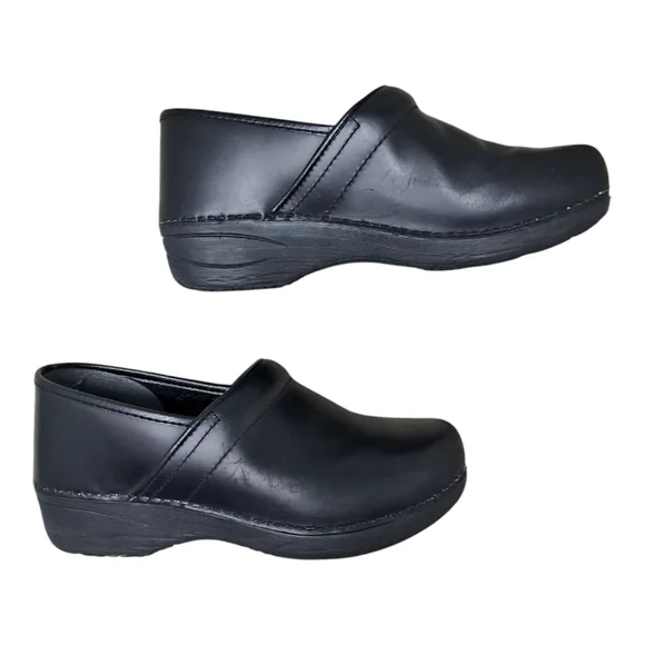 Dansko Black Professional Slip-On Clogs Size 40 Wide EU - Picture 11 of 16